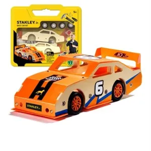 Stanley Jr. Race Car Tool Kit - Suitable for Ages 5  Years