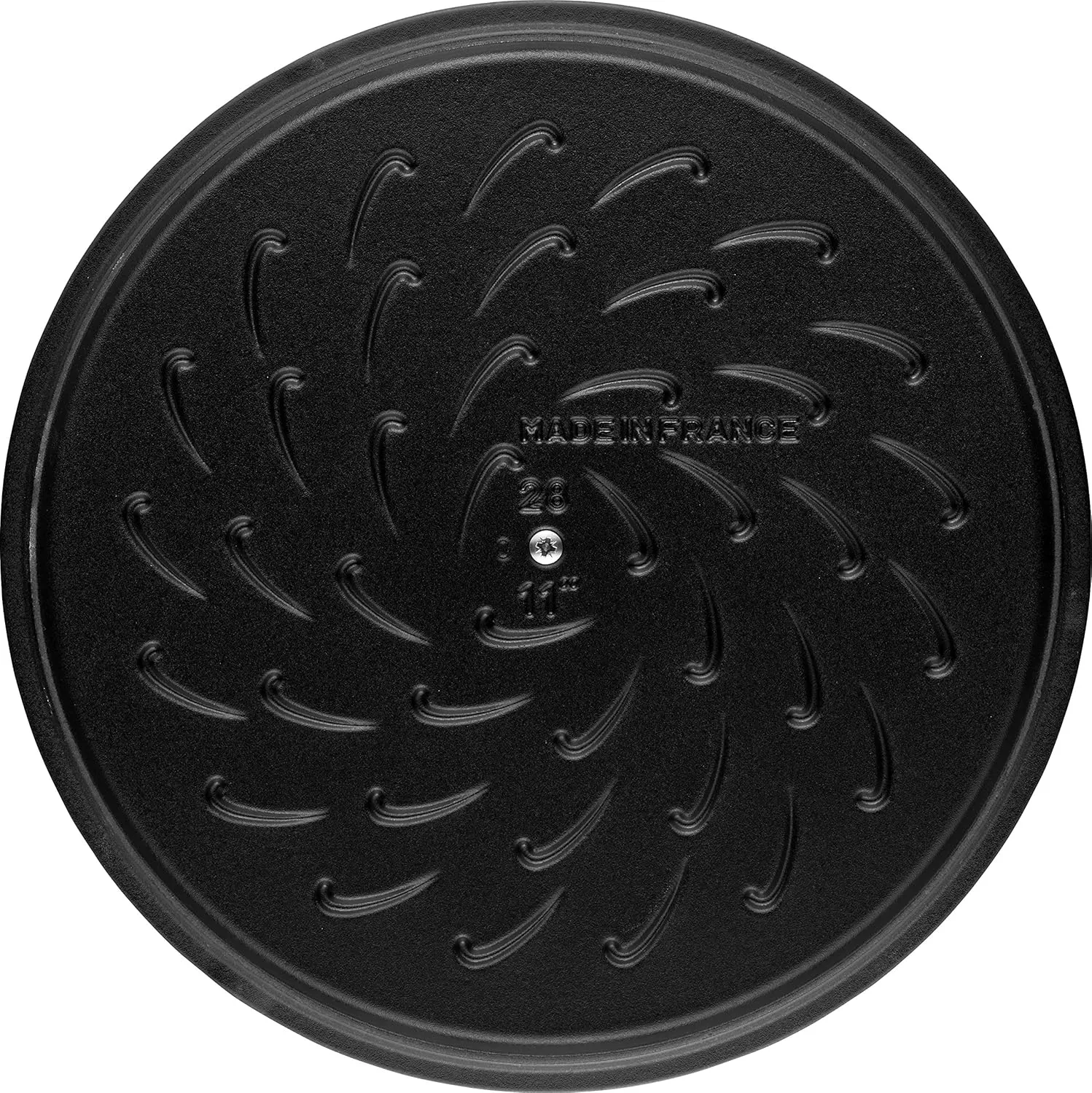 Staub 12612418 – Bräter Chistera 24 cm grau induktionsgeeignet 40511 – 471 – 0 (H. Nr.)