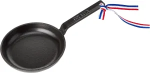 STAUB Cast Iron Mini Frying Pan, Black, 12 cm
