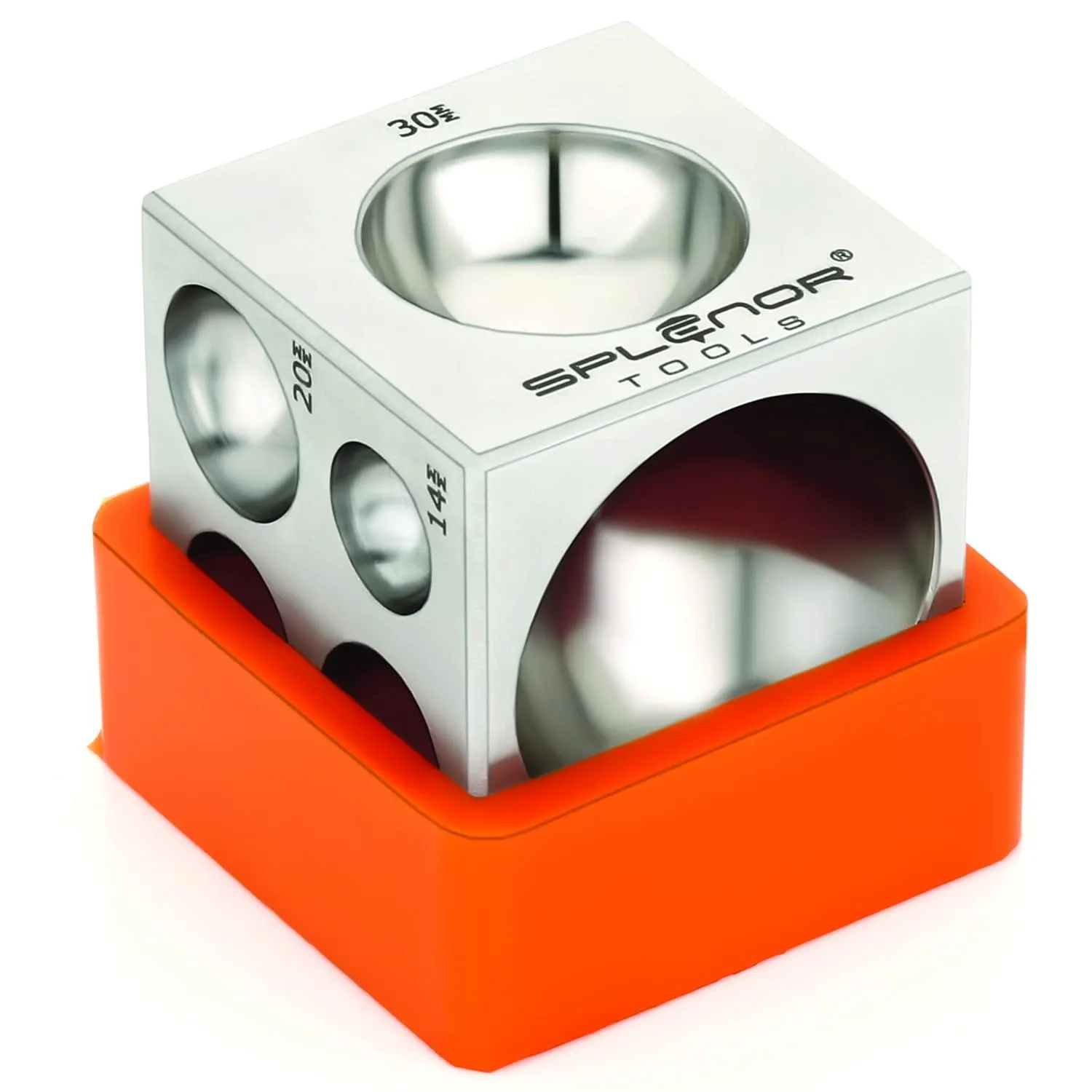 Steel Dapping Doming Block - for Jewelry Making - Metal Forming Tool - Shaping Die