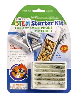 STEM-Mini Microscope,MFL Smartphone,Clip Kit, Multi-Colored