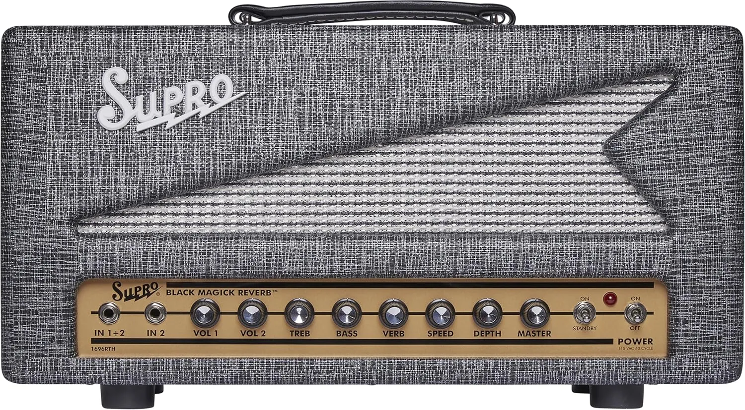 Supro Black Magick Reverb 2-Channel 25W Head w/Tremolo