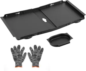 Suranew Grease Tray Replacement for Dyna Glo & Dyna-Glo Grill Parts - Universal Drip Pan for 4/5 Burner Gas Grills (Nexgrill, Expert Grill, Kenmore, 24"-30") | Rustproof Iron