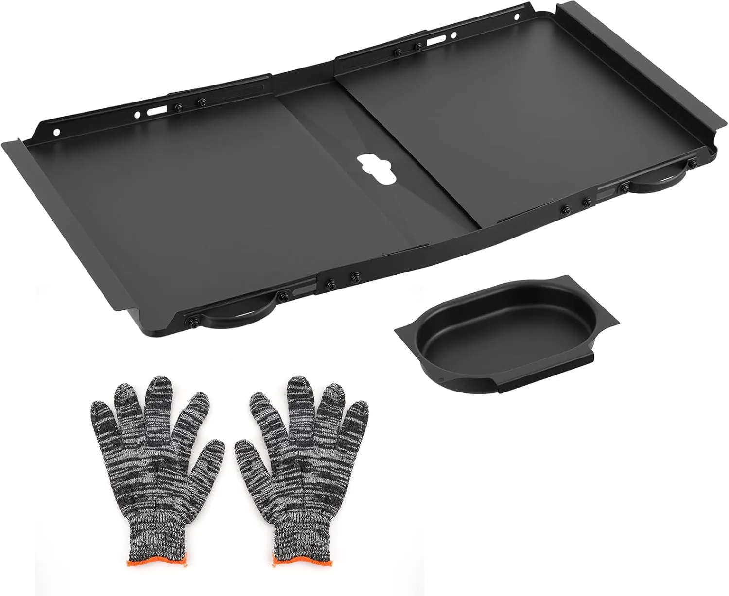 Suranew Grease Tray Replacement for Dyna Glo & Dyna-Glo Grill Parts - Universal Drip Pan for 4/5 Burner Gas Grills (Nexgrill, Expert Grill, Kenmore, 24"-30") | Rustproof Iron