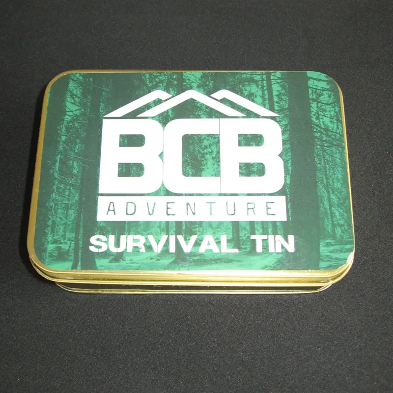 Survival: Adventure Survival Tin. New. Generic.