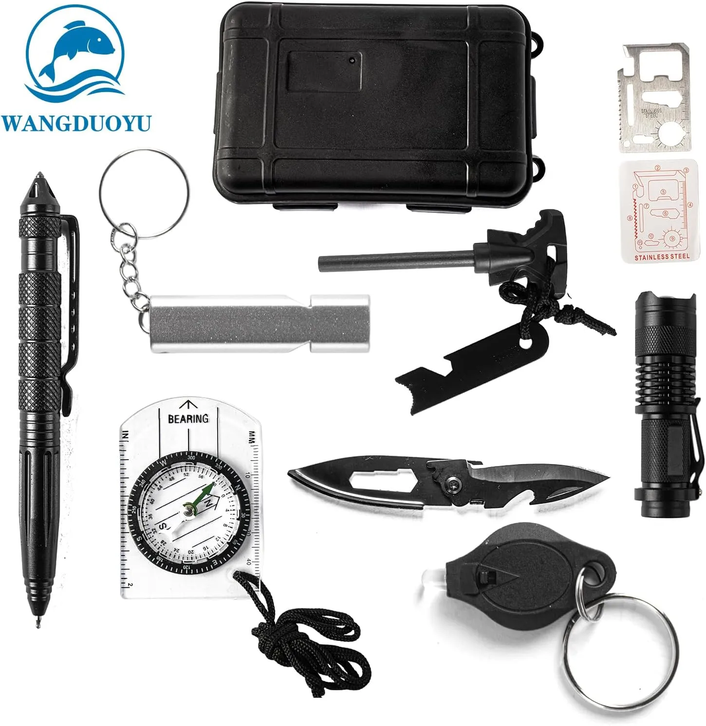 Survival Gear Kit for Camping Hiking Emergency Portable Set Hunting Adventure Tools