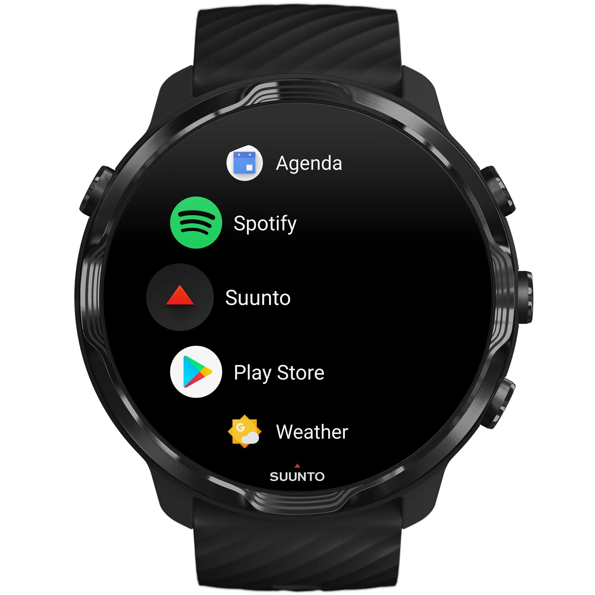 SUUNTO 7 Black GPS Smartwatch with Versatile Sports Experience with Wearable4U Power Pack Bundle