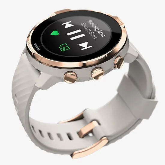 SUUNTO 7 Sandstone Rosegold GPS Smartwatch With Versatile Sports Experience
