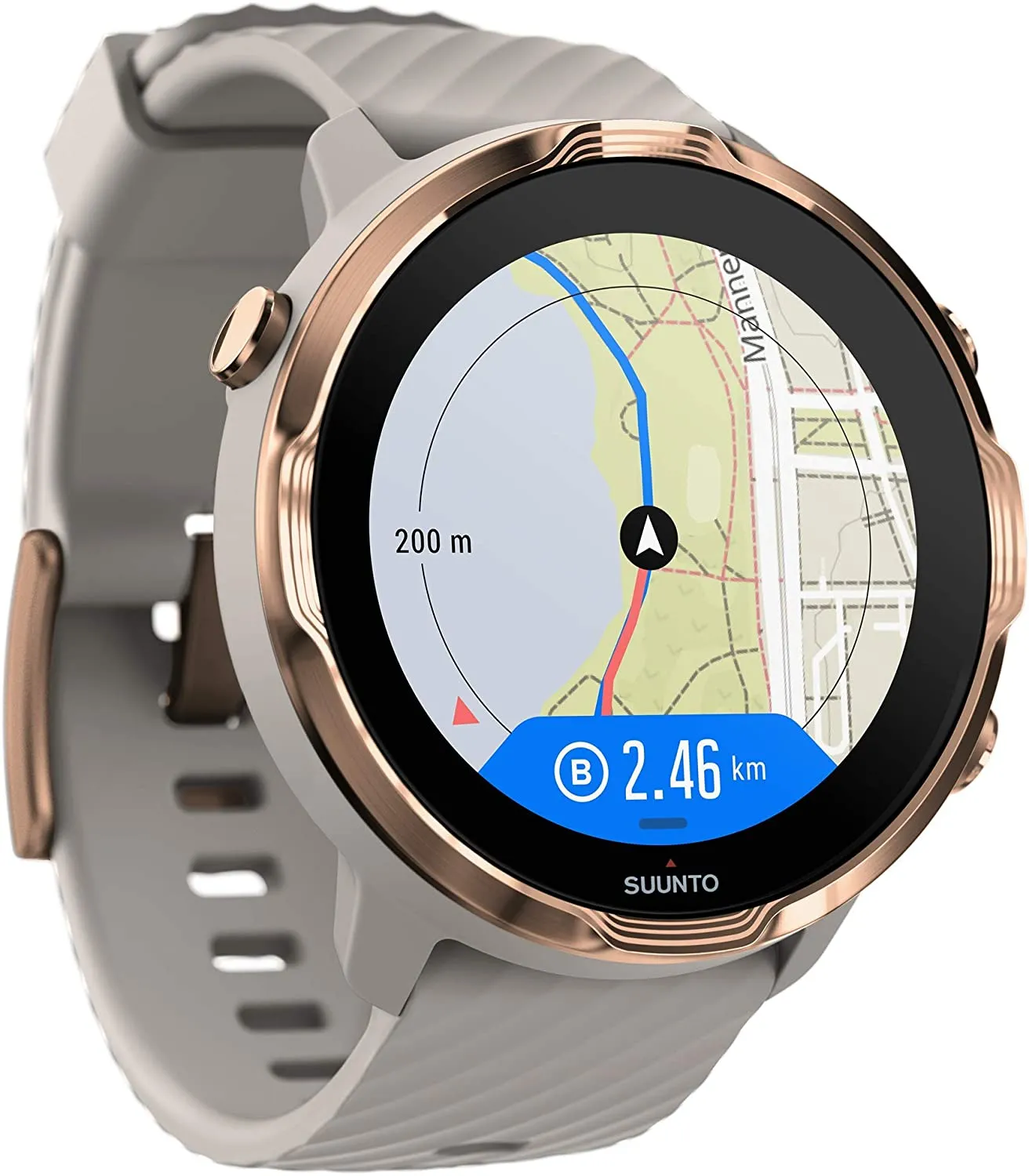 SUUNTO 7 Sandstone Rosegold GPS Smartwatch With Versatile Sports Experience