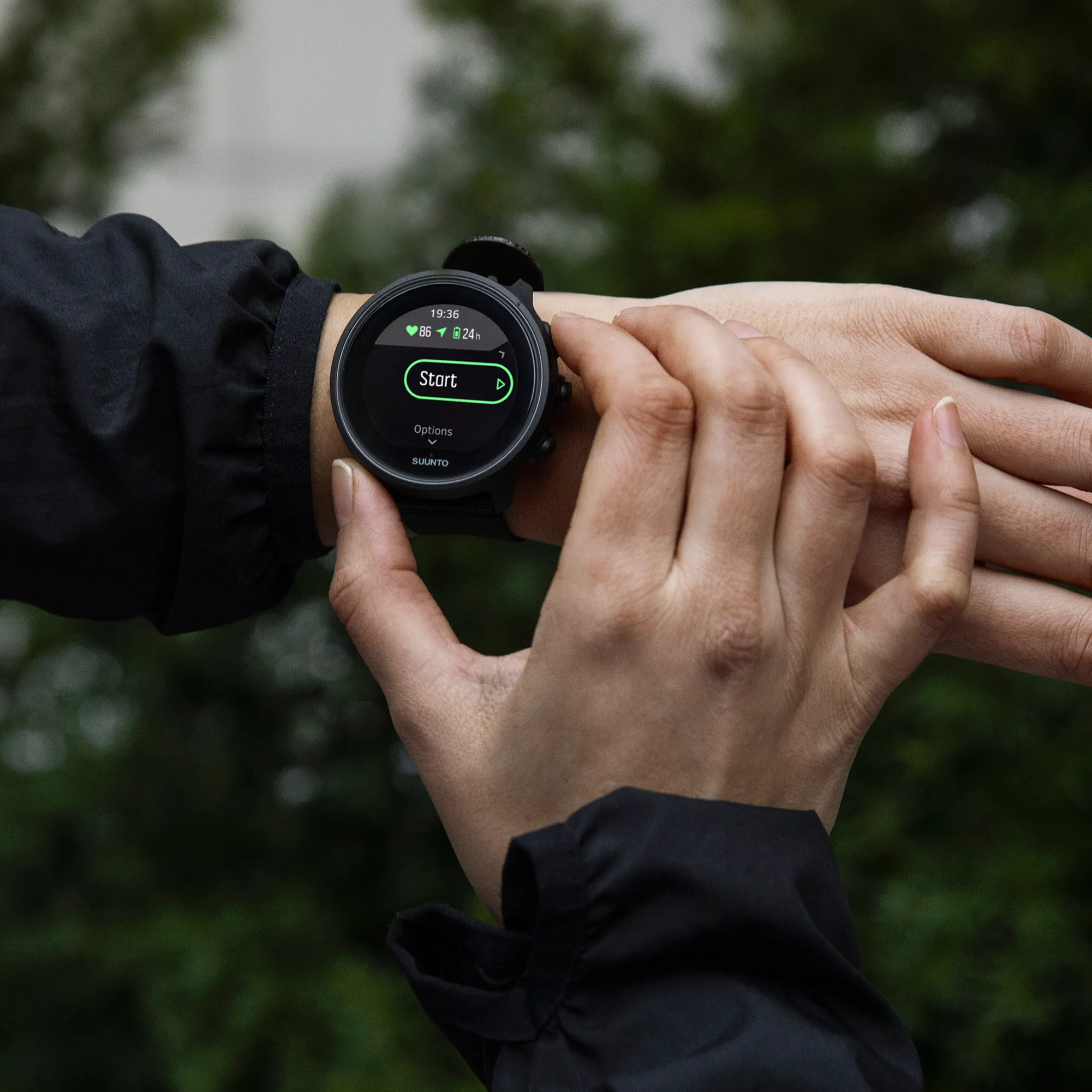 SUUNTO 9 BARO Charcoal Black Titanium Ultra-endurance GPS Watch