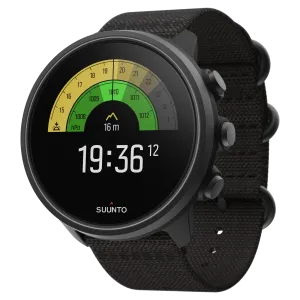 SUUNTO 9 BARO Charcoal Black Titanium Ultra-endurance GPS Watch