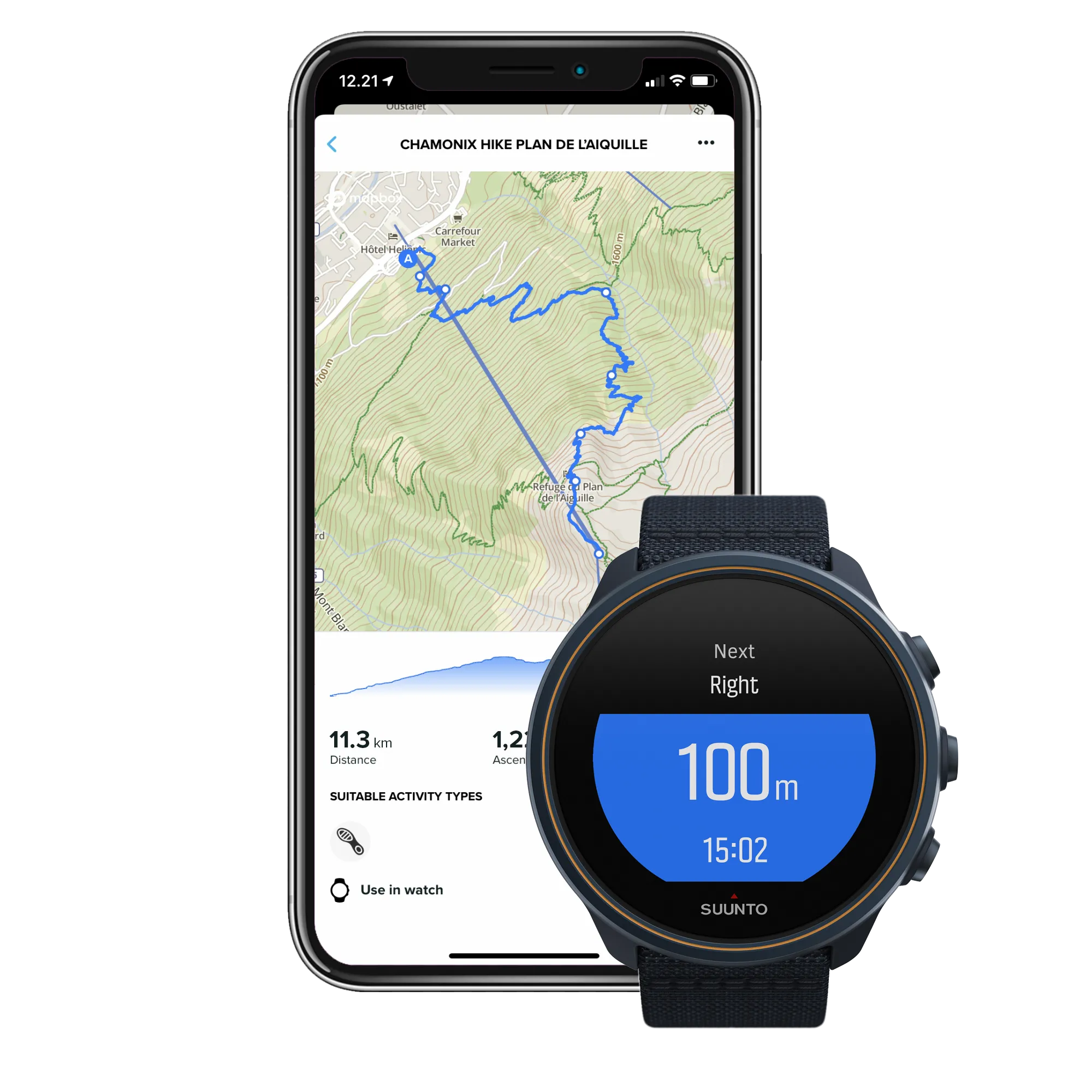 SUUNTO 9 BARO Granite Blue Titanium Ultra-endurance GPS Watch