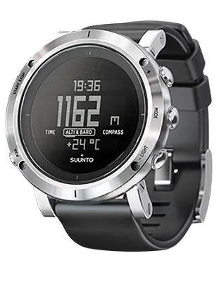 Suunto Core Brushed Steel Outdoor Watch - Altimeter&#44; Barometer & Compass