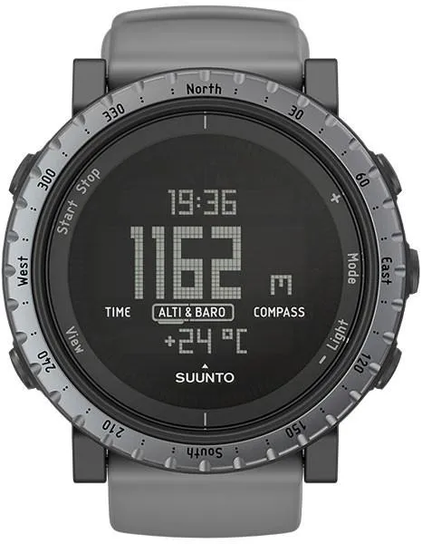 Suunto Core Dusk Gray Outdoor Watch - Altimeter&#44; Barometer & Compass