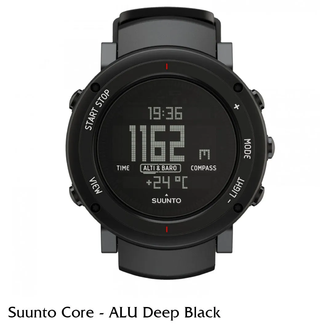 Suunto Core Multifunction Watch - Alu Deep Black