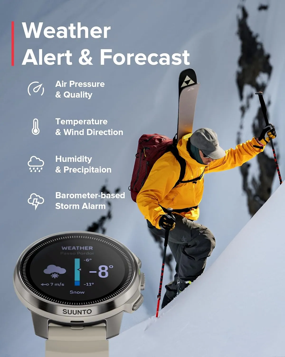 SUUNTO Ocean Dive Computer, GPS Multisport Watch for Training, Underwater Route Tracking & Wireless Tank Pressure Monitor, AMOLED Touchscreen, Dualband GNSS, Offline Map, 26D Battery Life, Sand