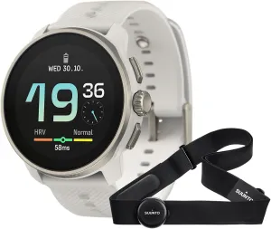 SUUNTO Race S Powder Gray & Heart Rate Belt