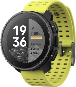 SUUNTO Vertical GPS Sports Watch, Premium Multisports Watch w/1.4 inch Touchscreen & 95  Training Workout Analysis, Heart Rate & Sleep Tracking, 60-Day Battery Life, Dual-GNSS, Free Offline Maps, Lime