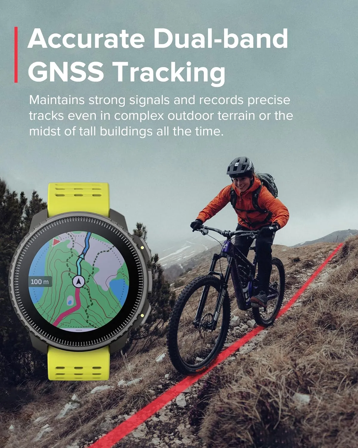 SUUNTO Vertical GPS Sports Watch, Premium Multisports Watch w/1.4 inch Touchscreen & 95  Training Workout Analysis, Heart Rate & Sleep Tracking, 60-Day Battery Life, Dual-GNSS, Free Offline Maps, Lime