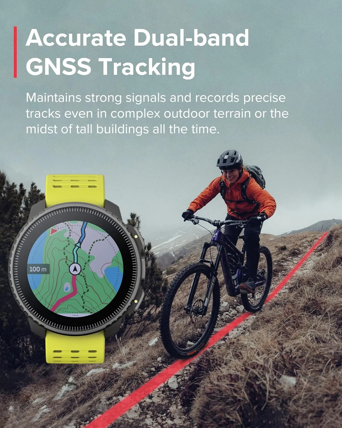 SUUNTO Vertical GPS Sports Watch, Premium Multisports Watch w/1.4 inch Touchscreen & 95  Training Workout Analysis, Heart Rate & Sleep Tracking, 60-Day Battery Life, Dual-GNSS, Free Offline Maps, Lime