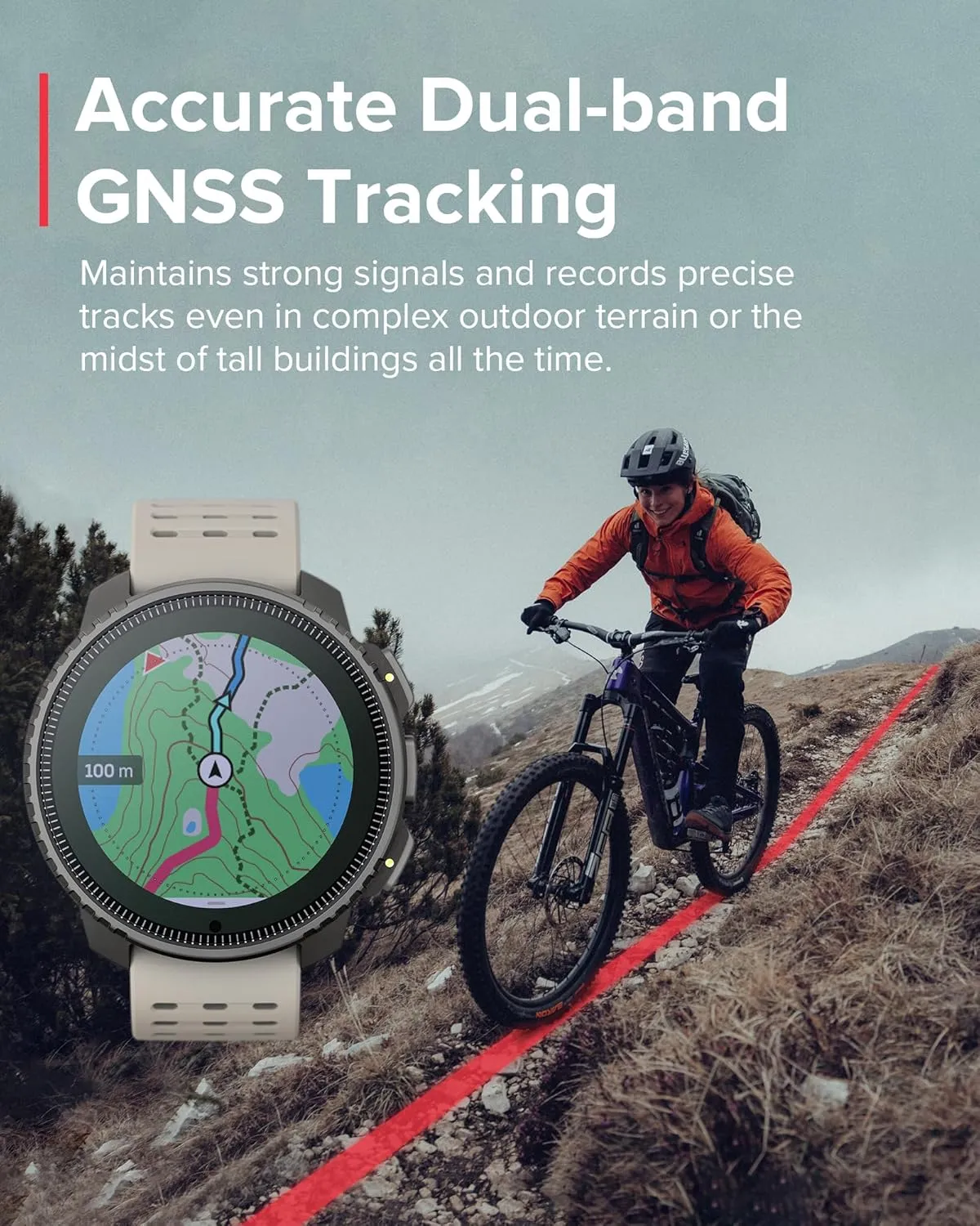 SUUNTO Vertical GPS Sports Watch, Premium Multisports Watch w/1.4 inch Touchscreen & 95  Training Workout Analysis, Heart Rate & Sleep Tracking, 60-Day Battery Life, Dual-GNSS, Free Offline Maps, Sand