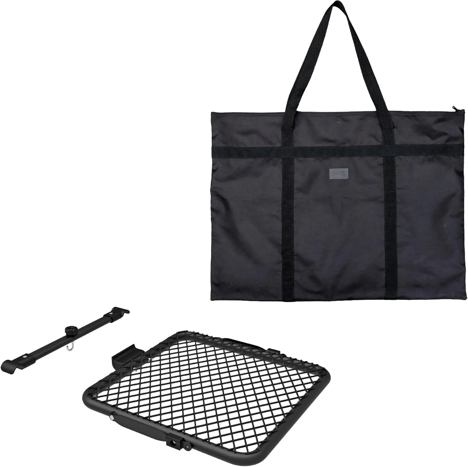 Table Extension Kit for 3D MAXpider Tire Step (6127A) - Includes Extension Table, Trunk Connector, Carry Bag, for Additional Space, Extra Convenience, Camping - Black (NO TIRE Step)