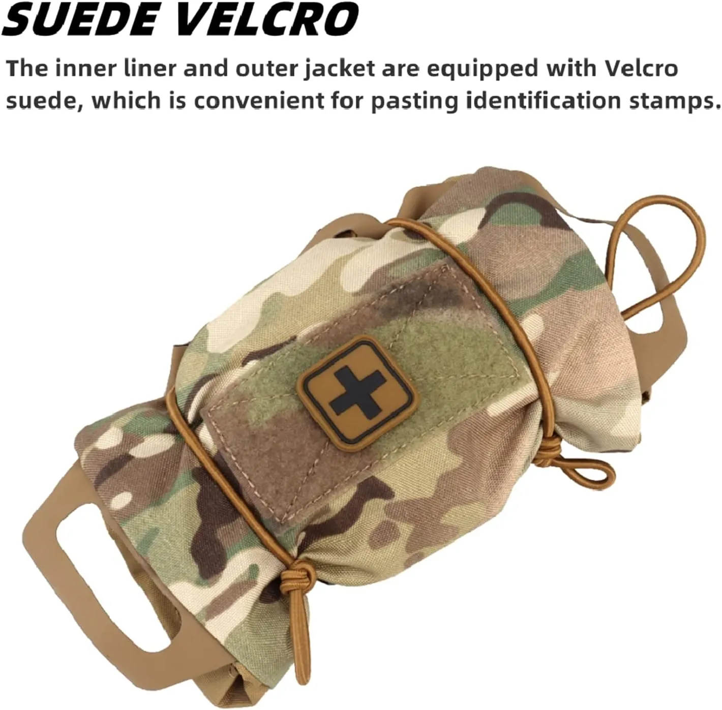 Tactical First Aid Kit Military Fan Field Medical Kit Medical Kit Field Survival Life-Saving Kit (Color : BP-87-BLK)