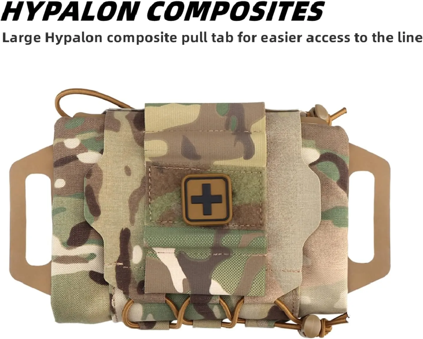Tactical First Aid Kit Military Fan Field Medical Kit Medical Kit Field Survival Life-Saving Kit (Color : BP-87-BLK)