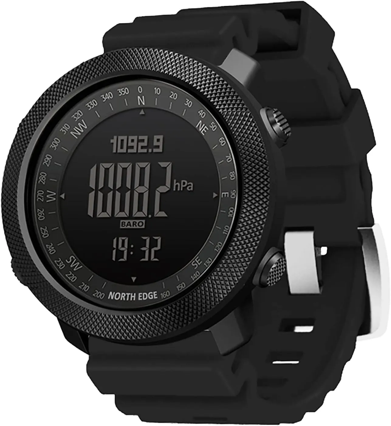 Tactical Watches for Men Digital Outdoor Survival Military Rock Solid Digital Watches with Durable Band, Steps Tracker Pedometer Calories Apache