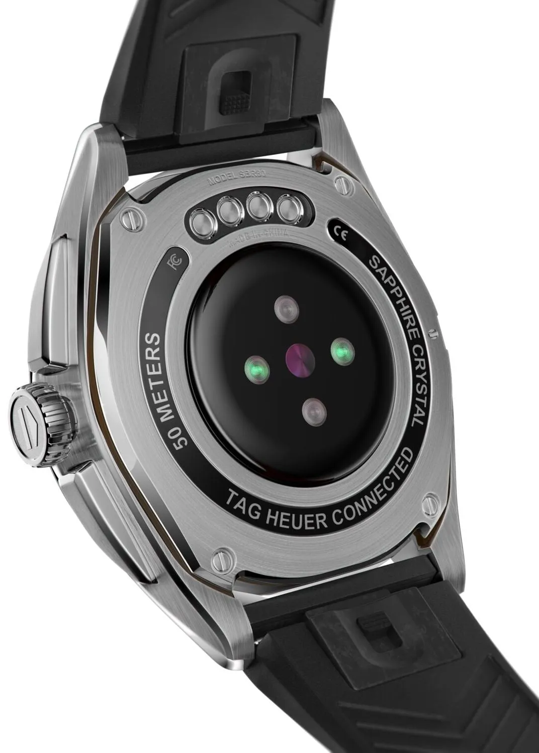 TAG Heuer Connected Calibre E4 42 Black Rubber D