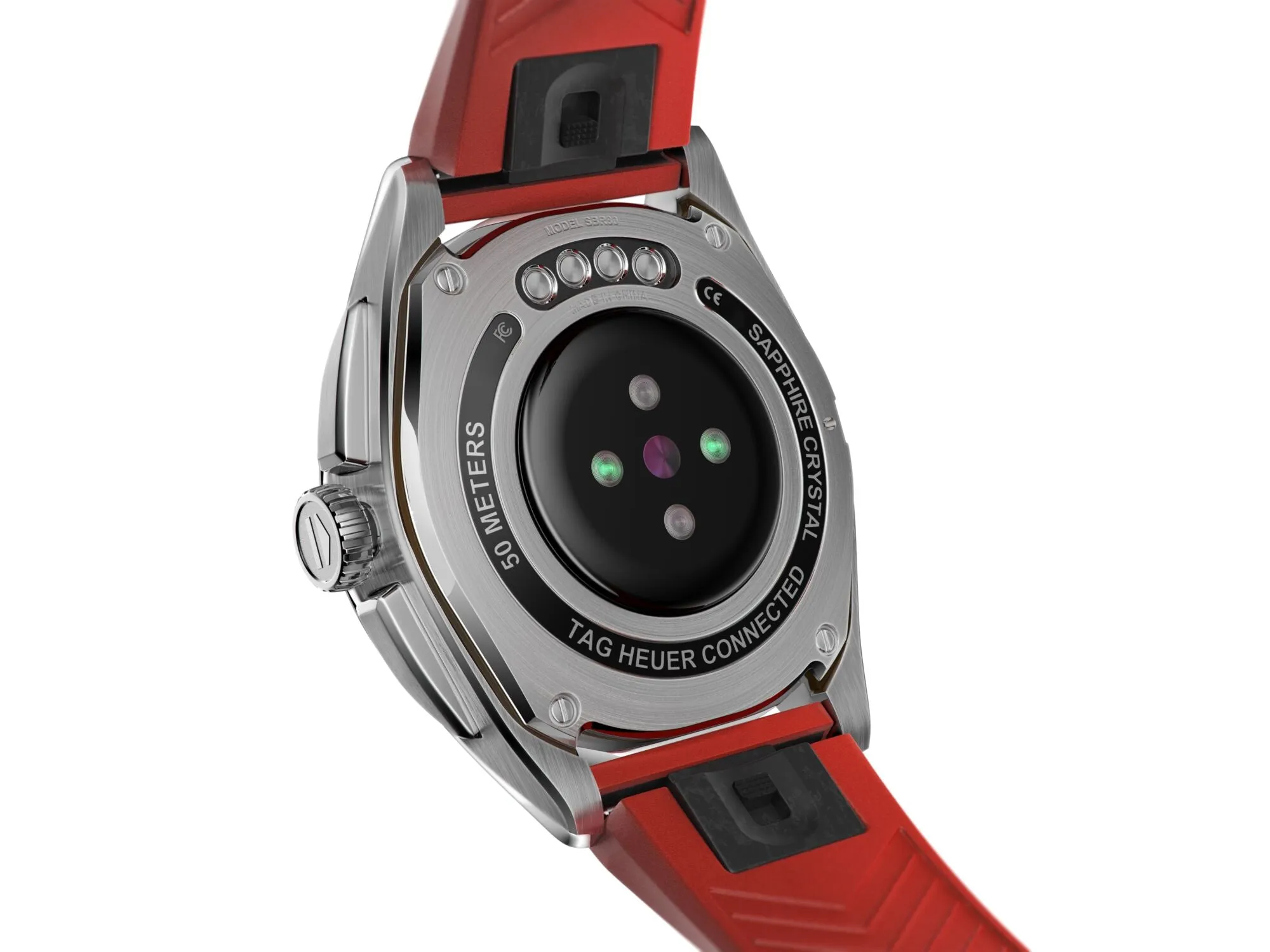 TAG Heuer Watch Connected Calibre E4 42 Red Rubber