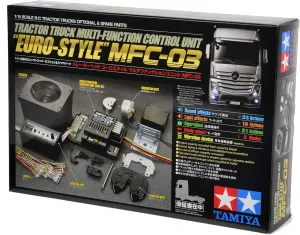 TAMIYA America, Inc Multi Function Control Unit, Tractor TRK, Euro Style, TAM56523