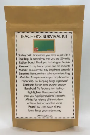 Teacher's Survival Kit