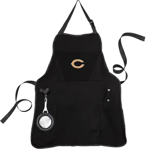 Team Sports America NFL Ultimate Grilling Apron with Bottle Opener and Insulated Beverage Holder, Adjustable Straps Men Women