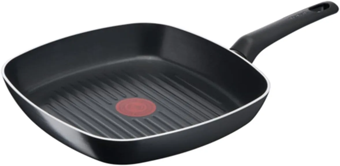 Tefal B55640 Titanium 1X SimpleCook Grill Pan 26cm - 2100118532