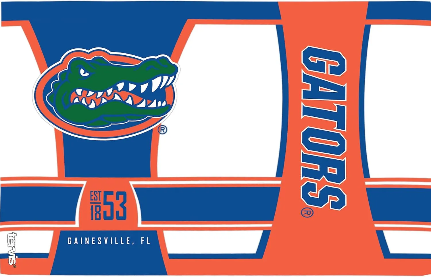 Tervis Made in USA Double Walled University of Florida Gators Insulated Tumbler Cup Keeps Drinks Cold & Hot, 24oz Water Bottle, Spirit