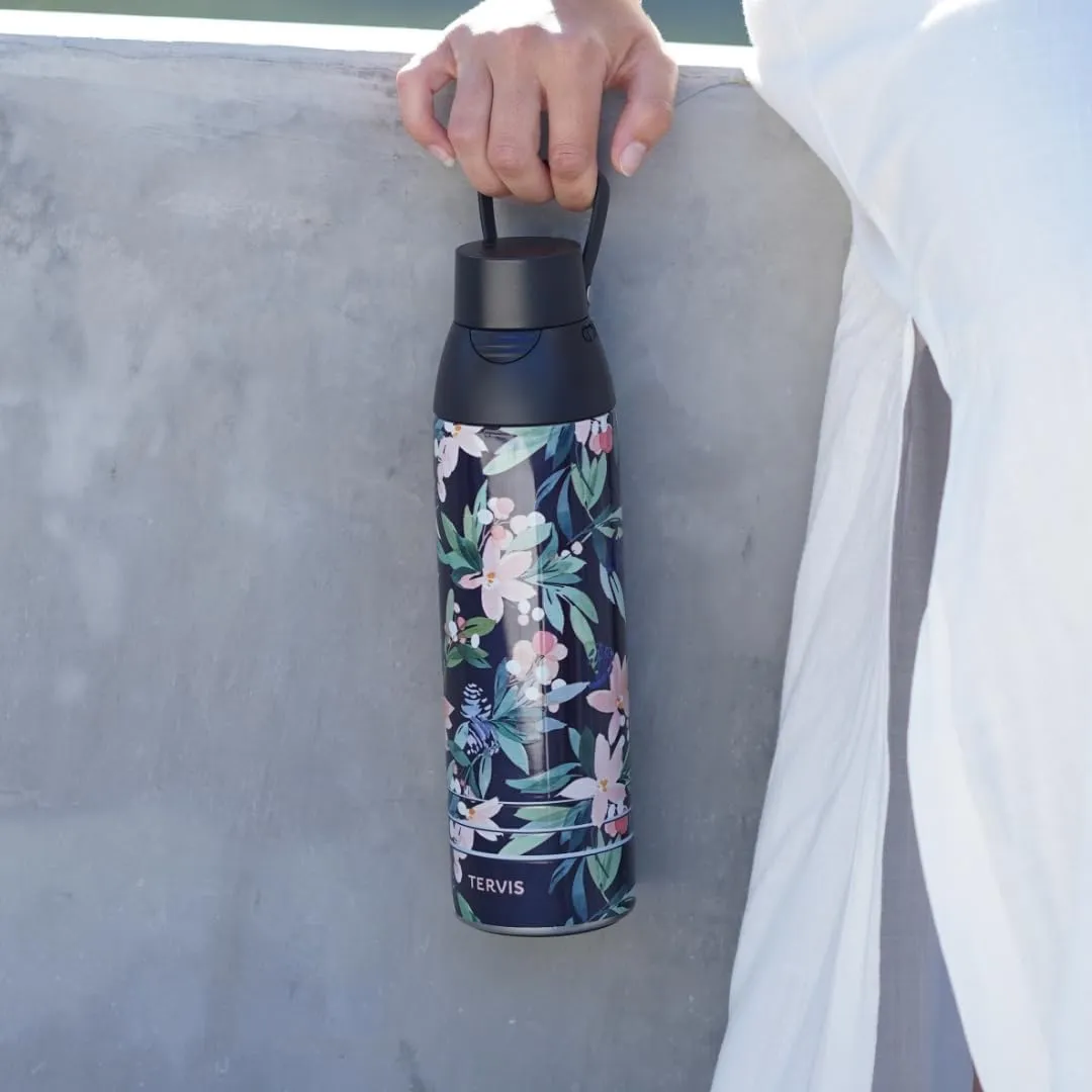 Tervis Venture Water Bottle Star Wars - Lightsaber Detail Triple Walled Insulated Tumbler Travel Cup Keeps Drinks Cold & Hot, 36oz, Stainless Steel