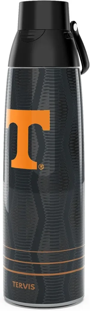 Tervis Venture Water Bottle Tennessee Volunteers - Full Speed Triple Walled Insulated Tumbler Travel Cup Keeps Drinks Cold & Hot, 36oz, Stainless Steel