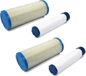 The ROP Shop | (2-Pack) AIR FILTER Kit for Bobcat 4114746, 4164630, 6672467; Carquest 88438