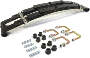 The ROP Shop | (Pack of 2) Rear HD 4-Leaf Spring Kits for E-Z-GO 70506-G01, 74207-G03, 74207G03