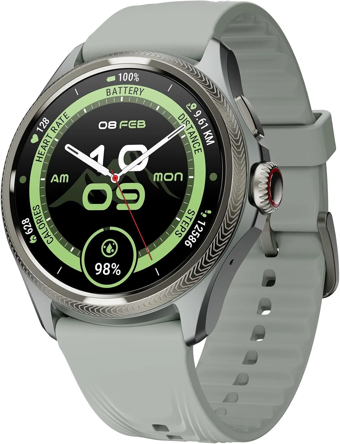 Ticwatch Pro 5 Enduro Smartwatch for Men 1.43" Android Wear OS Smart Watch 90 Hrs Battery 110  Workout Modes Health Fitness Tracker Outdoor 5ATM GPS Compass Android Compatible Only