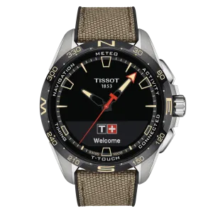 Tissot T-Touch Connect Solar 47.5mm Watch Black Quartz Titanium T121.420.47.051.07