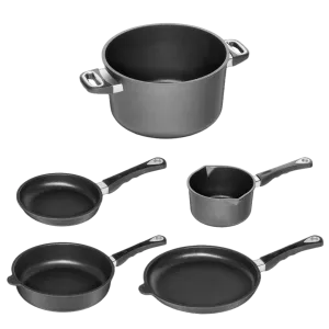 Titanium Elite 10 Piece Large Cookware Series ( 5 Piece Cookware & 5 Lids)