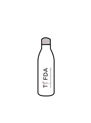 TKFDA - WATER BOTTLE WHITE (IN-STOCK)