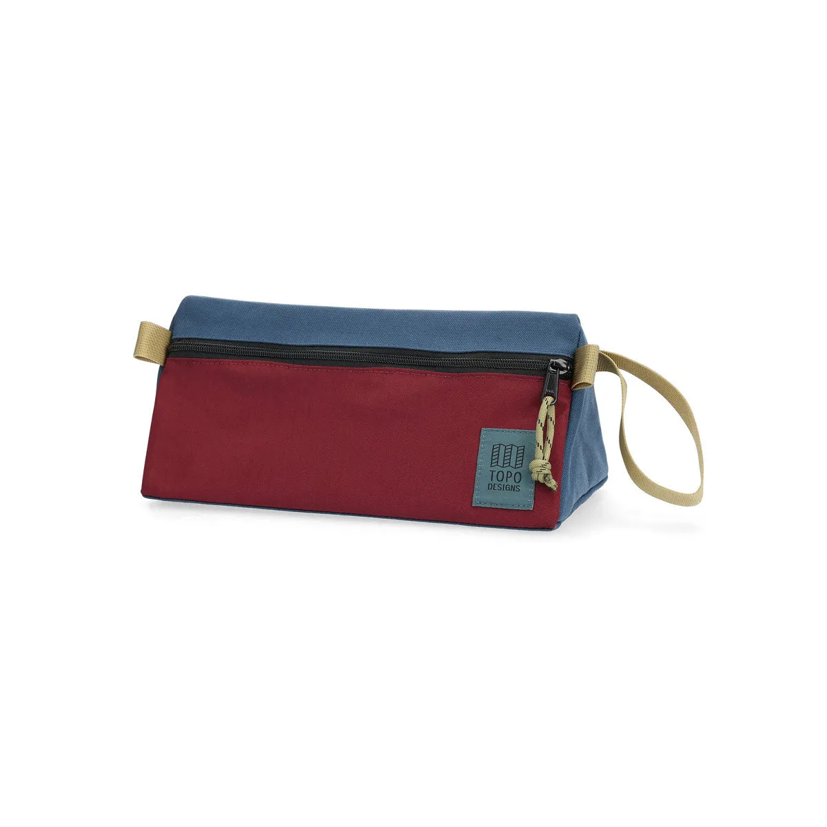 Topo Designs : Dopp Kit : Dark Denim/Burgundy