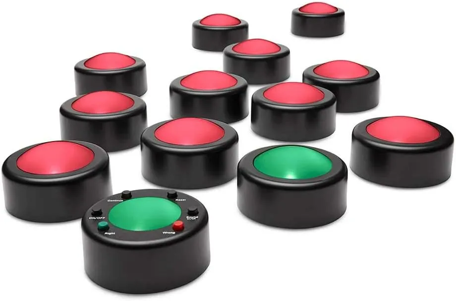Trainers Warehouse Me First® v.3 Wireless Game buzzers, Great for Team Building and Educational Purposes