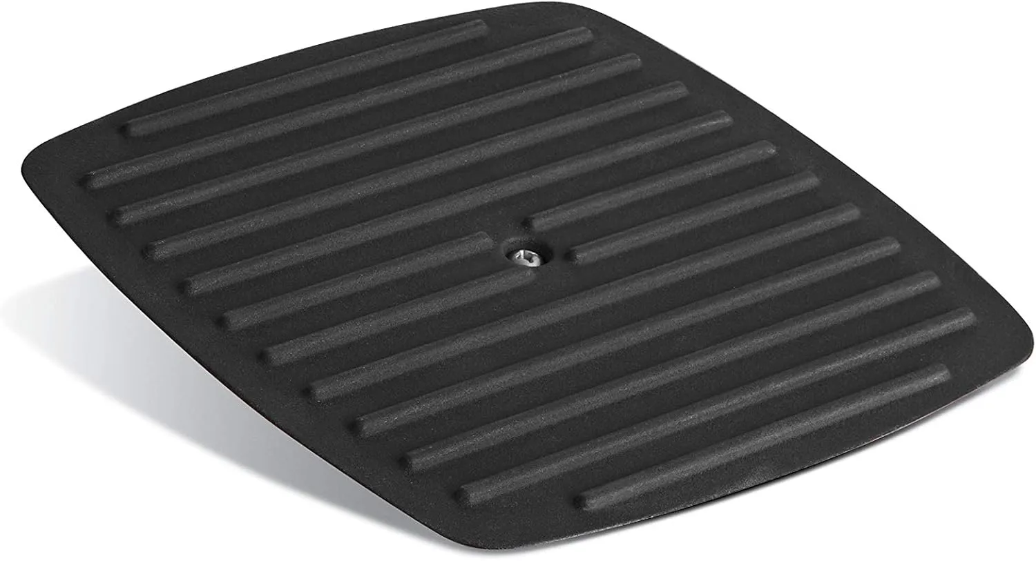 Tramontina Enameled Cast Iron Grill Pan with Press, 11-inch, Blue