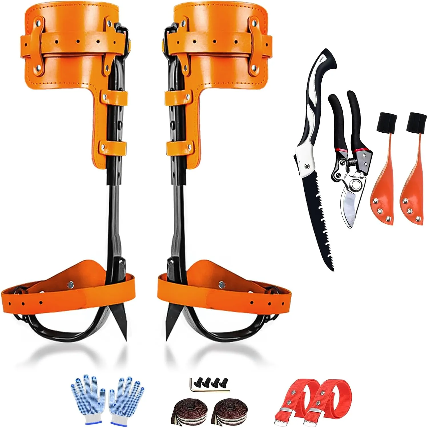 Tree Climbing Spikes,Tree Climbing Gear,Tree Climbing Kit Suitable for Climbing Trees, Picking Fruits,etc