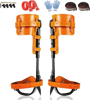 Tree Climbing Spikes,Tree Climbing Gear,Tree Climbing Kit Suitable for Climbing Trees, Picking Fruits,etc
