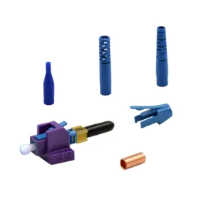 Unicam 95 200 99 LC OS2 Singlemode High Performance Pretium Fiber Optic Connector. Box of 25